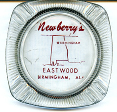 Newberry's ashtray - 60s